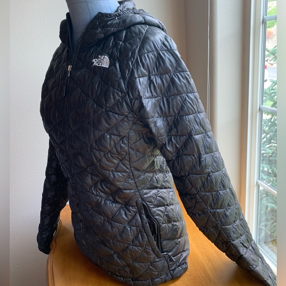 North Face Jacket Puffer Charcoal Black. Women’s Small. - Picture 2 of 13